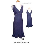 1702 - Molde de Vestido con corte bajo busto