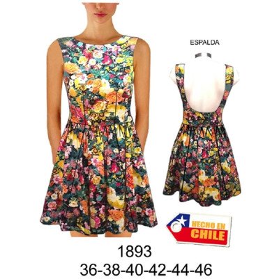 1893 - Molde de Vestido con corte en cintura 1893 - Molde de Vestido con corte en cintura