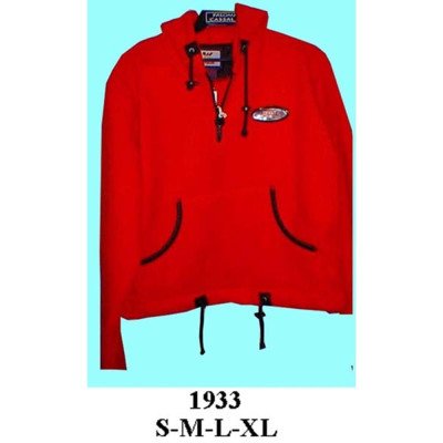 1933 - Molde de Polerón con gorro, bolsillo canguro