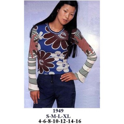 1949 - Molde de Polera hippie niña 1949 - Molde de Polera hippie niña