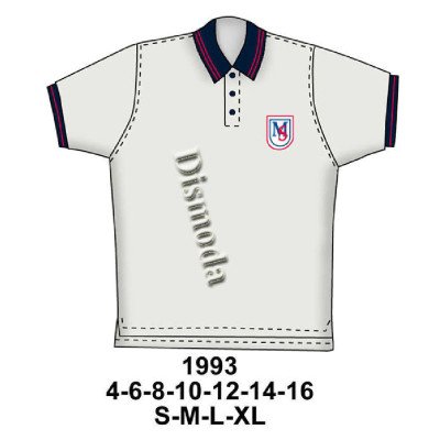 1993 - Molde de Polera cuello tejido 1993 - Molde de Polera cuello tejido