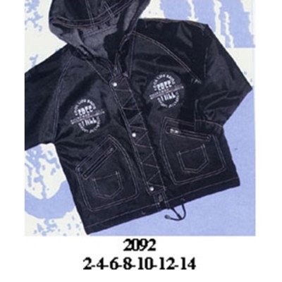 2092 - Molde de Parka manga ranglan y gorro 2092 - Molde de Parka manga ranglan y gorro