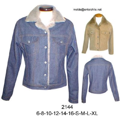 2144 - Molde de Casaca jeans 2144 - Molde de Casaca jeans