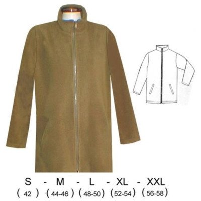 2145 - Molde de Polerón con cierre y cuello