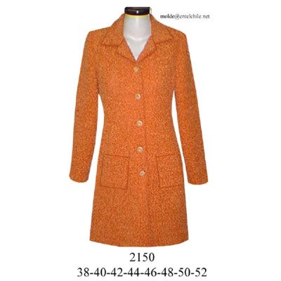 2150 - Molde de Pantalón recto con pretina anatómica, bragueta con cierre, bolsillos delanteros