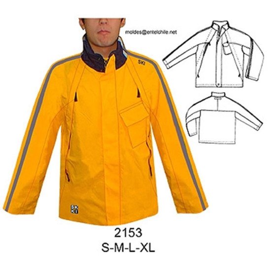 2153 - Molde de Parka ski hombre