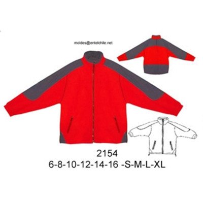 2154 - Molde de Polerón polar con cierre aplicaciones en