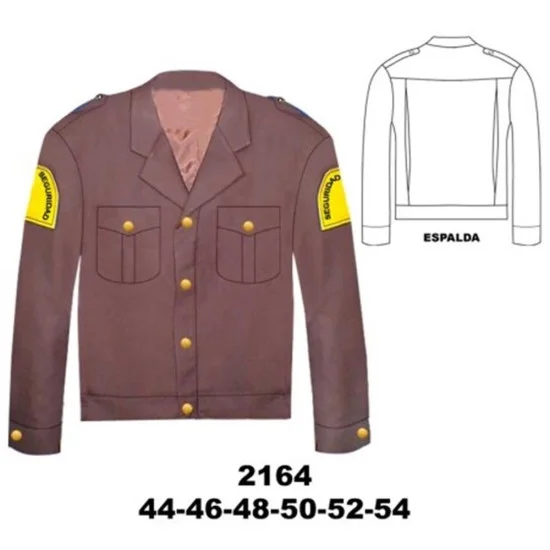 2164 - Molde de Chaqueta guardia 2164 - Molde de Chaqueta guardia