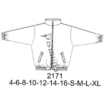 2171 - Molde de Parka con forro 2171 - Molde de Parka con forro