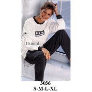 3036 - Molde de Pijama dama