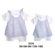 3039 - Molde de Entero de baby con solera con pabilo