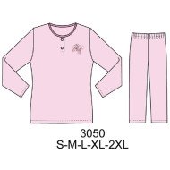 3050 - Molde de Pijama dama