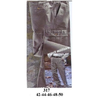 317 - Molde de Pantalón cargo militar con bolsillo al costado 317 - Molde de Pantalón cargo militar con bolsillo al costado