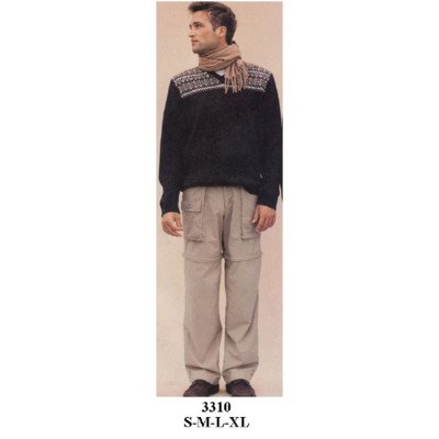 3310 - Molde de Pantalón pierna desmontable 3310 - Molde de Pantalón pierna desmontable