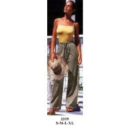 3319 - Molde de Pantalón con amarra sin costura