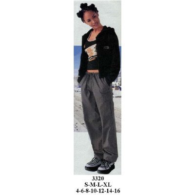 3320 - Molde de Pantalón con amarra 3320 - Molde de Pantalón con amarra