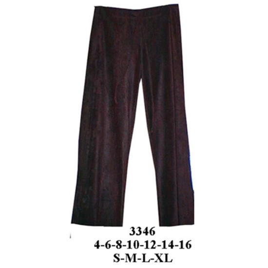 3346 - Molde de Pantalon polar con amarras