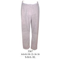 3367 - Molde de Pantalón polar sin costura al costado