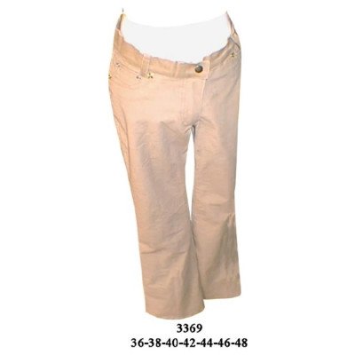 3369 - Molde de Jeans cotele elasticado 3369 - Molde de Jeans cotele elasticado