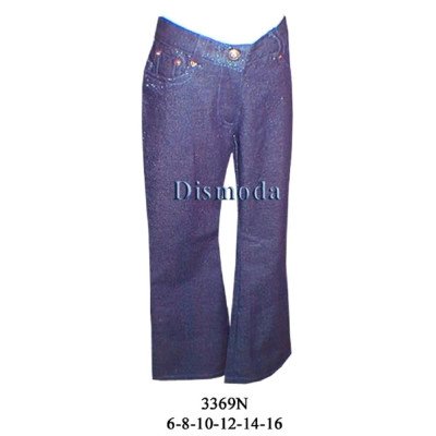 3369N - Molde de Pantalón recto con pretina anatómica, bragueta con cierre, bolsillos delanteros