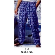 337 - Molde de Pantalón con elástico recto