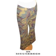 3374 - Molde de Pantalón a la cadera