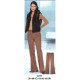 3379 - Molde de Pantalon a la cintura 1/2 ajustado basta ancha 3379 - Molde de Pantalon a la cintura 1/2 ajustado basta ancha