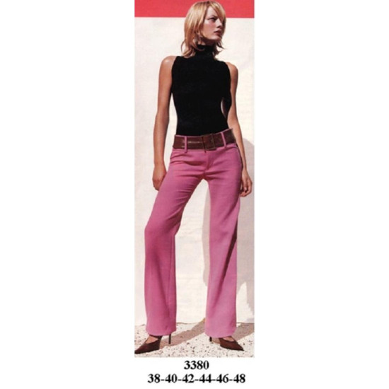3380 - Molde de Pantalon pretina ancha 3380 - Molde de Pantalon pretina ancha