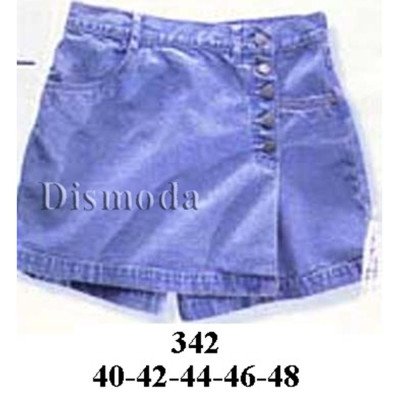 342 - Molde de Falda short dama