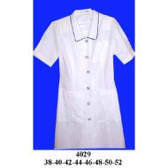 4029 - Molde de Delantal enfermera