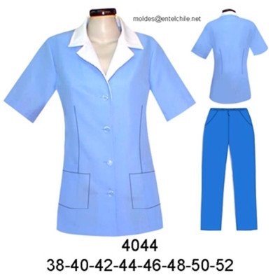 4044 - Molde de Chaqueta cuello sport 4044 - Molde de Chaqueta cuello sport