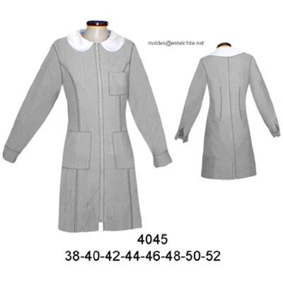 4045 - Molde de Delantal corte princesa 4045 - Molde de Delantal corte princesa