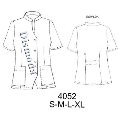 4052 - Molde de Chaqueta escote v 4052 - Molde de Chaqueta escote v