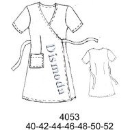 4053 - Molde de Delantal packing