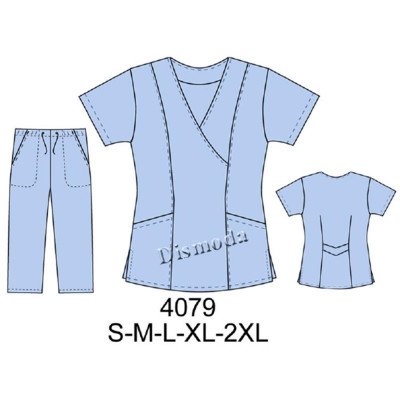 4079 - Molde de Traje clínico 4079 - Molde de Traje clínico