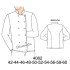4082 - Molde de Chaqueta chef