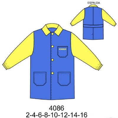 4086 - Molde de Cotona párvulo 4086 - Molde de Cotona párvulo