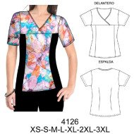 4126 - Molde de Delantal con corte