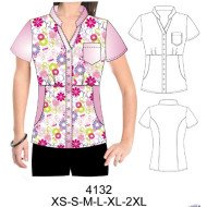 4132 - Molde de Delantal corte bajo