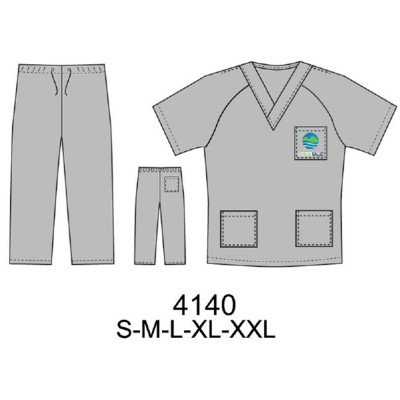4140 - Molde de Traje clínico hombre 4140 - Molde de Traje clínico hombre