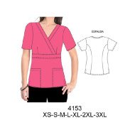 4153 - Molde de Delantal con corte