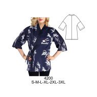 4200 - Molde de Delantal kimono (sushi)