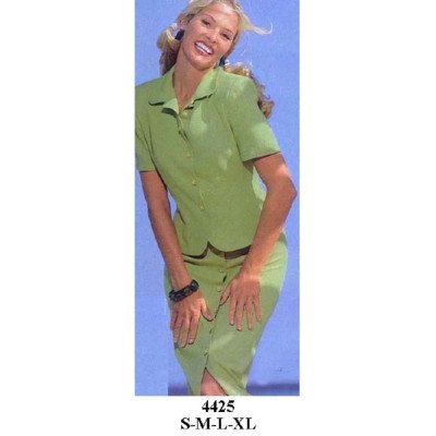 4425 - Molde de Blusa cuello redondo 4425 - Molde de Blusa cuello redondo