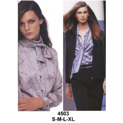 4503 - Molde de Blusa con amarra al cuello 4503 - Molde de Blusa con amarra al cuello