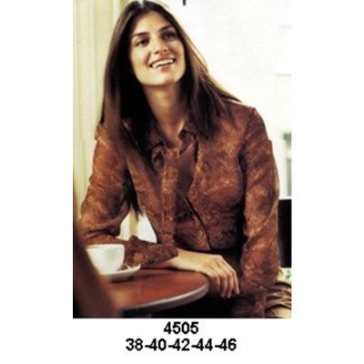 4505 - Molde de Blusa con cuello amarrado 4505 - Molde de Blusa con cuello amarrado