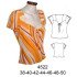 4522 - Molde de Blusa cortada al sesgo con amarra en escote