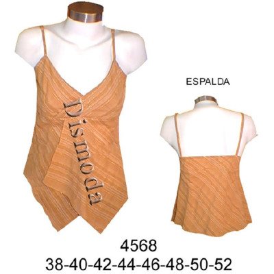 4568 - Molde de Blusa cruzada con corte bajo busto 4568 - Molde de Blusa cruzada con corte bajo busto