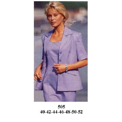 505 - Molde de Blazer cuello sport 505 - Molde de Blazer cuello sport