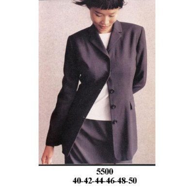 5500 - Molde de Blazer dama solapa angosta pinza pecho 5500 - Molde de Blazer dama solapa angosta pinza pecho