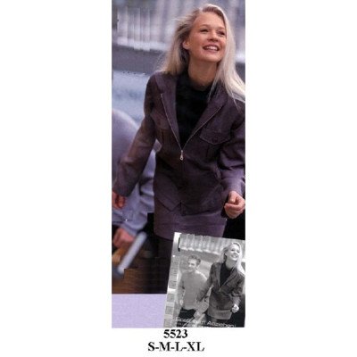 5523 - Molde de Blazer con gorro: 5523 - Molde de Blazer con gorro: